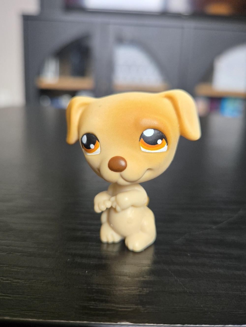 Hasbro Littlest Pet Shop LPS- #109 Brown Jack Russel Puppy Dog